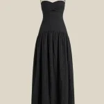 Vestido Carioca - Negro Broderie Hindú (Special Edition)