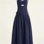 Vestido Carioca - Azul Noche 3D