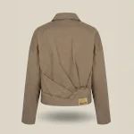 The Fold Jacket - Taupe