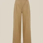The Wrap Trouser - Beige