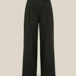 The Wrap Trouser - Negro